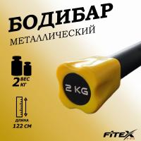 Бодибар 2кг, наконечник желтый