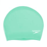 Шапочка для плав. SPEEDO Long Hair Cap, 8-06168B961, БИРЮЗОВЫЙ, силикон