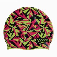 Шапочка для плав. дет. SPEEDO Boom Silicone Cap Jr, 8-08386G774, МУЛЬТИКОЛОР, силикон