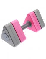 Аквагантель Dumbbells Triangle Bar Float Mad Wave, розовый