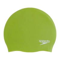Шапочка для плав. SPEEDO Plain Molded Silicone Cap, 8-70984G760, ЗЕЛЕНЫЙ, силикон