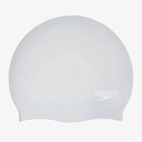 Шапочка для плав. SPEEDO Long Hair Cap, 8-0616817273, СВЕТЛО-СЕРЕБРИСТЫЙ, силикон