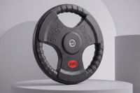Диск 31 мм. обрезиненный с 3-мя хватами 25 кг, VictoryFit VF-S252500