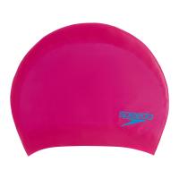 Шапочка для плав. дет. SPEEDO Long Hair Pace Cap Jr, 8-12809F953, ФУКСИЯ, силикон