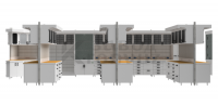 Комплект мебели для химической лаборатории KronVuz-KV-11004