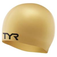 Шапочка для плав. TYR Wrinkle Free Silicone Cap, LCS-710, ЗОЛОТИСТЫЙ, силикон