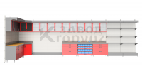 Комплект мебели 8х4 м для участка сборки KronVuz-KV-10002