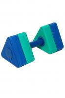 Аквагантель Dumbbells Triangle Bar Float Mad Wave, синий