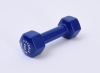Гантель в виниловой оболочке 2 кг (Цвет - синий) Original FitTools