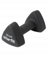 УЦЕНКА Гантель неопреновая STARFIT DB-205 5 кг, черный