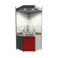 Угловой модуль фрезеровщика KronVuz-KV-4502 в комплекте с фрезерным станком