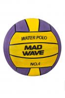 Мяч для водного поло WP Official #4, синий Mad Wave