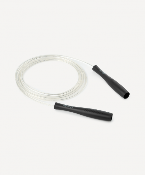 Скакалка STARFIT RP-501 ПВХ, с пластиковыми ручками, 3 м, черный