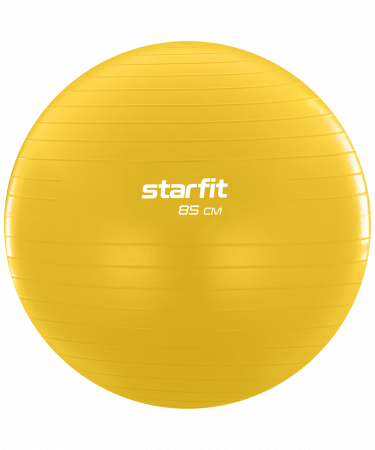 Фитбол GB-108 антивзрыв, 1500 гр, желтый, 85 см