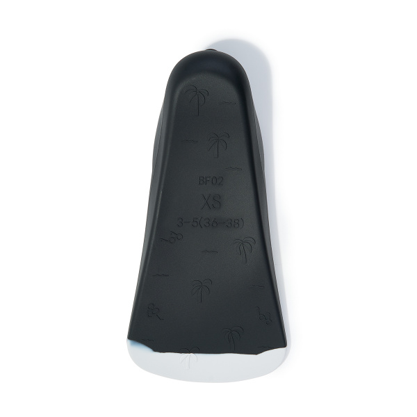 Ласты для бассейна TORRES F02, SWF022402BK, р. EU 36-38 (XS), черно-серый
