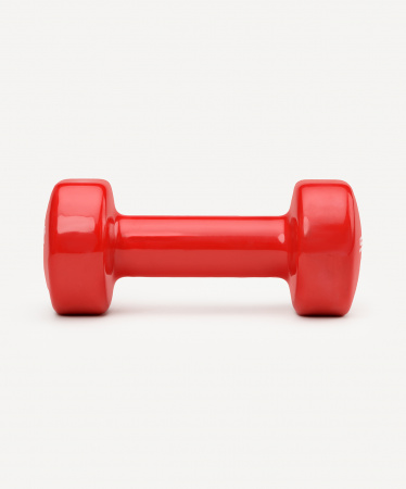 УЦЕНКА Гантель виниловая STARFIT DB-101 3 кг, красный