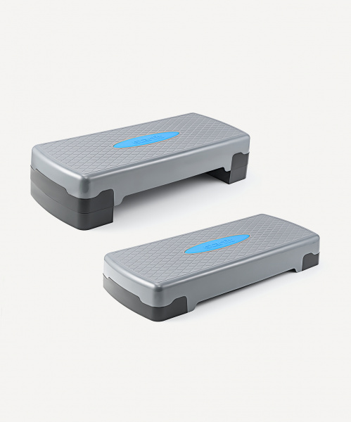 Степ-платформа фиксирующаяся SP-103 67,5х28,5х15 см, 2-х уровневая