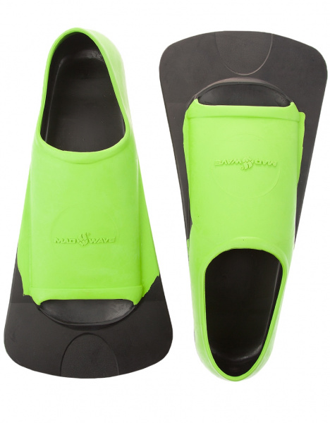 Короткие резиновые тренировочные ласты Fins Training II Rubber Mad Wave