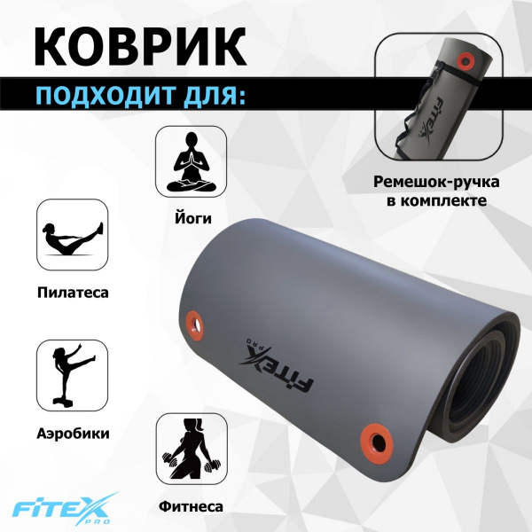 Мат гимнастический 180х60х1.25 см