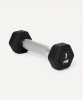 Гантель гексагональная DB-301PRO 1 кг, обрезиненная, черный