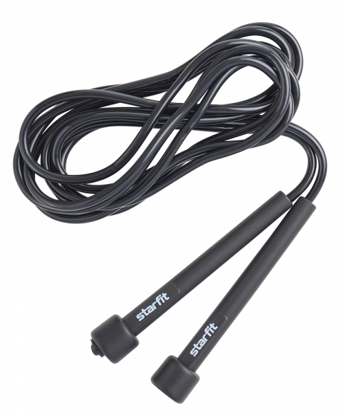 Скакалка STARFIT RP-101 черный, 3 м