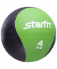 Медбол STARFIT GB-702, 4 кг, зеленый