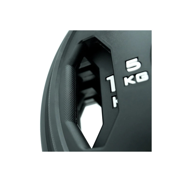 Диск тренировочный обрезиненный черный Xmaster XMT-XEBP-5KG