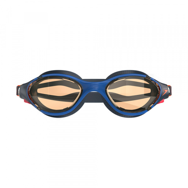 Очки для плав. SPEEDO Biofuse 2.0 8-00233201384, ОРАНЖЕВЫЕ линзы, синяя оправа