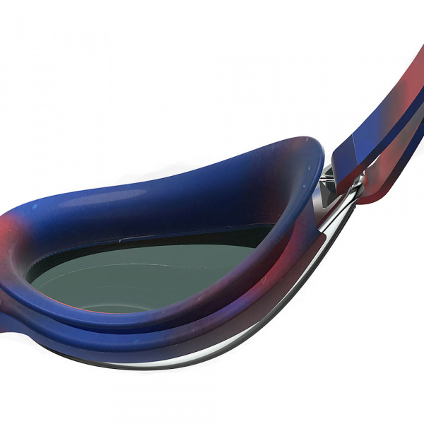 Очки для плав. детск. SPEEDO Hyper Flyer Mirrored Jr, 8-7750316411, ЗЕРКАЛЬНЫЕ линзы, сине-красный