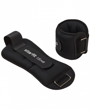 Утяжелители универсальные WT-503, 1,5 кг, черный