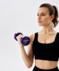 УЦЕНКА Гантель виниловая STARFIT DB-101 4 кг, фиолетовый