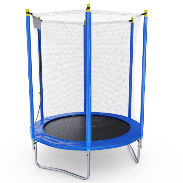 Батут Trampoline STOCK 6 ft ULTRASPORT с внешней защитной сеткой