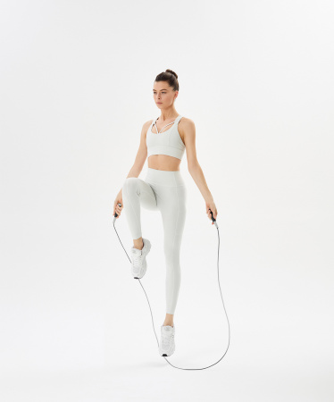 Скакалка STARFIT RP-401, c силиконовыми ручками, 3 м, черный
