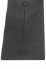 Коврик для йоги Cork Yoga Mat Yoga Mat PU Rubber Mad Wave