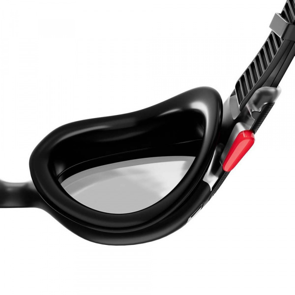 Очки для плав. SPEEDO Biofuse 2.0, 8-00233214501, ДЫМЧАТЫЕ линзы, черная оправа
