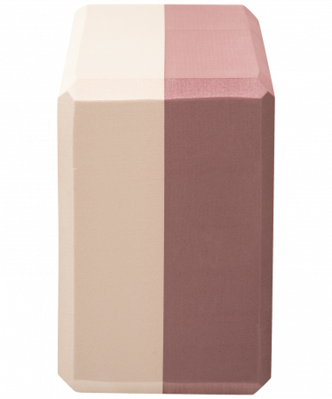 Блок для йоги YB-201 EVA, пыльная роза