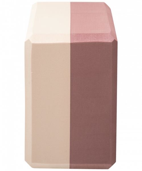Блок для йоги YB-201 EVA, пыльная роза