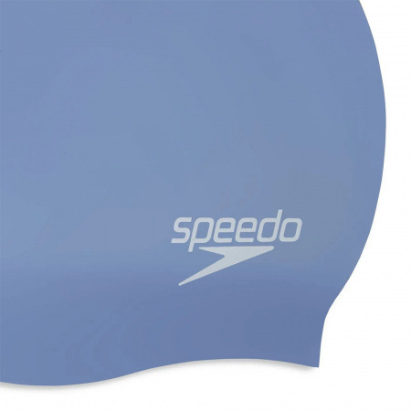 Шапочка для плав. SPEEDO Long Hair Cap, 8-0616816681, СВЕТЛО-СИРЕНЕВЫЙ, силикон