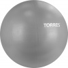 СЦ*Мяч гимн. TORRES, AL122165GR, диам. 65 см, эласт. ПВХ,с защ. от взрыва, с насосом, серый