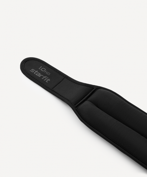 Утяжелители WT-701, 1 кг, черный