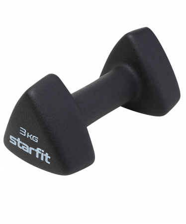 Гантель неопреновая STARFIT DB-205 3 кг, черный