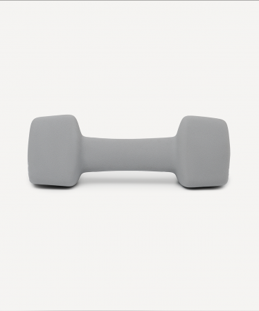 УЦЕНКА Гантель неопреновая STARFIT DB-205 5 кг, серый, пара