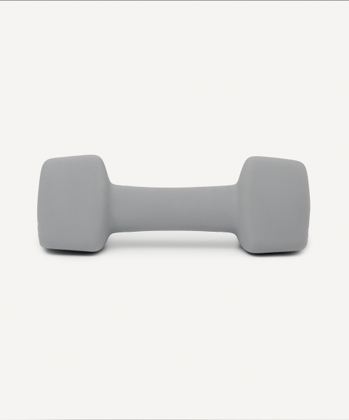 УЦЕНКА Гантель неопреновая STARFIT DB-205 5 кг, серый, пара