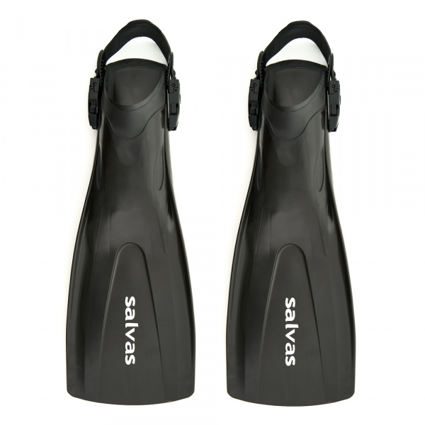 Ласты для плав. Salvas Hazard Plus Fin, BA160LXNNSTS,TPR и Novaflex, р.L/XL, черный
