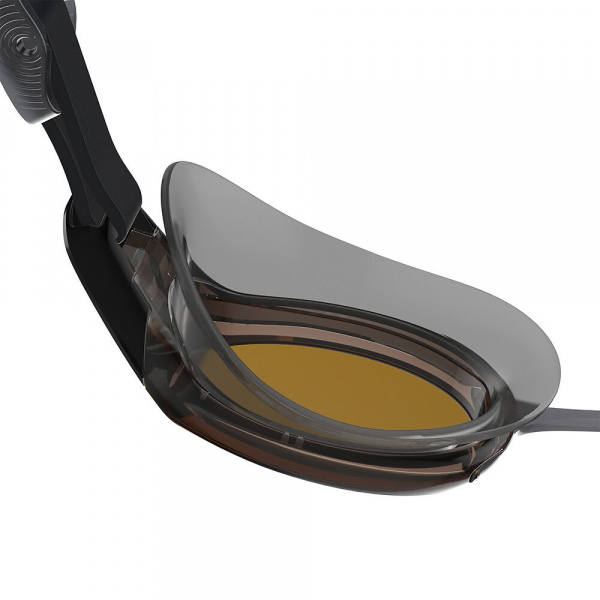 Очки для плав. SPEEDO Mariner Pro Mirror, 8-00237314554, ЗЕРКАЛЬНЫЕ линзы, серая оправа