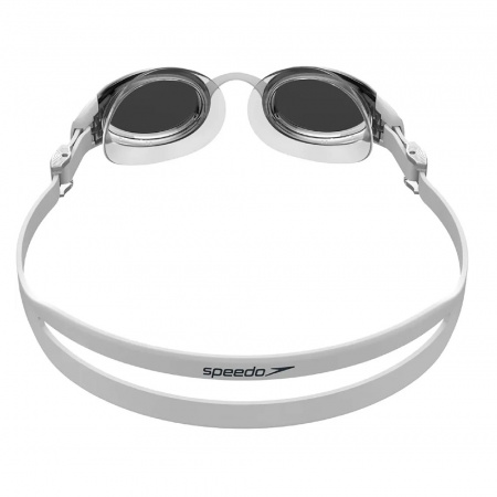 Очки для плав. SPEEDO Mariner Pro Mirror, 8-00237314553, ЗЕРКАЛЬНЫЕ линзы, белая оправа
