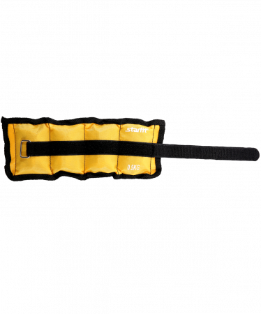 Утяжелители WT-401, 0,5 кг, желтый