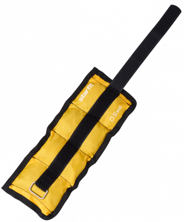Утяжелители WT-401, 0,5 кг, желтый