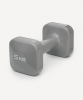 УЦЕНКА Гантель виниловая STARFIT DB-106 5 кг, темно-серый, пара