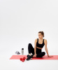 УЦЕНКА Гантель виниловая STARFIT DB-101 3 кг, красный
